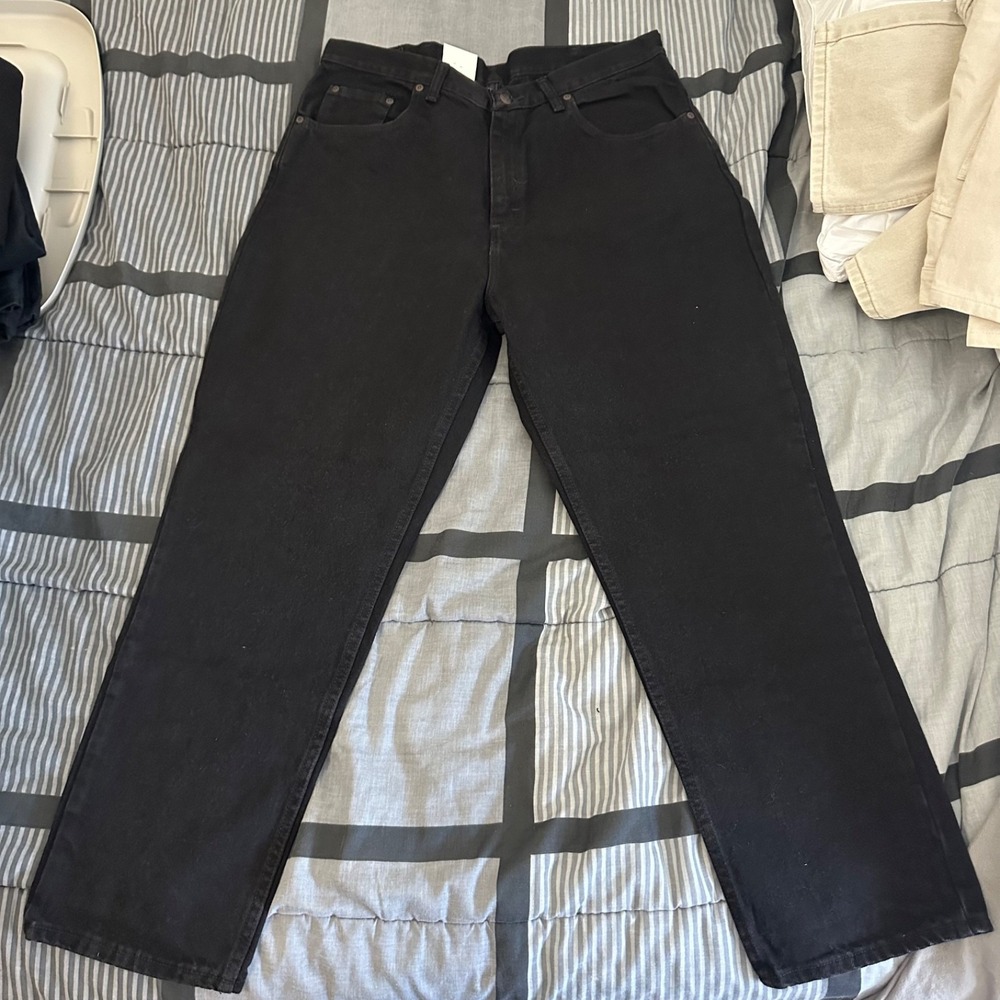 BCC Blues 36x29 Black Jeans Relaxed Fit New